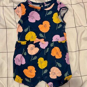 Floral Onesie 6M Just One You